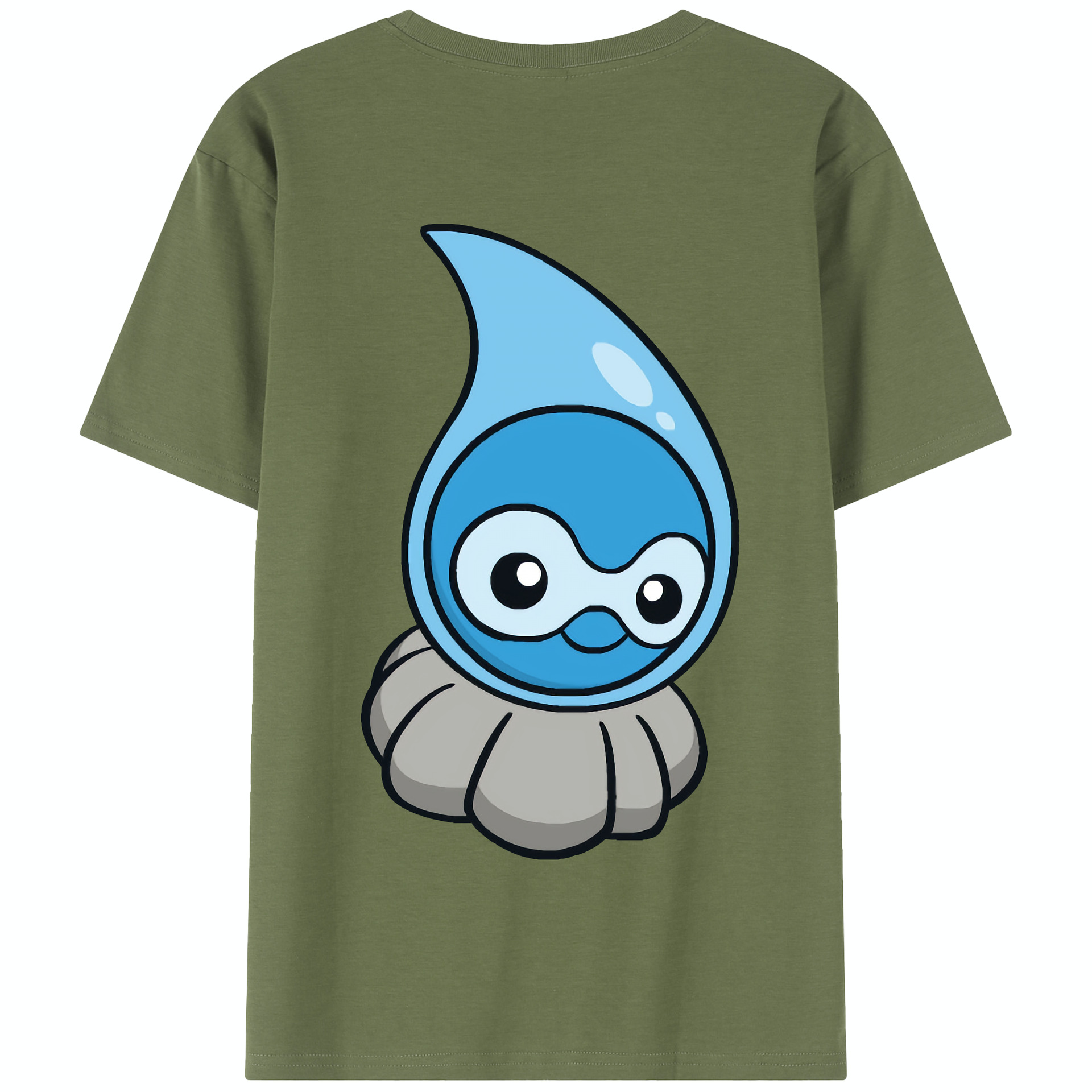 （画像用） ポケットモンスター Pokémon 綿100％半袖Tシャツ（背面プリント）